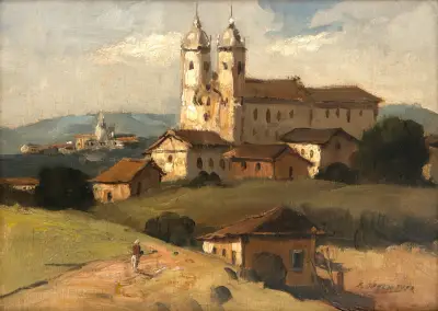 Edgar Oehlmeyer - Igreja Santa Efigênia - Ouro Preto