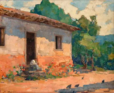 Tullio Mugnaini - Casa com Vegetação