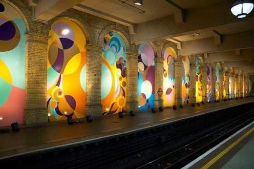 Estação do Metrô de “Glocester Street”, Londres.