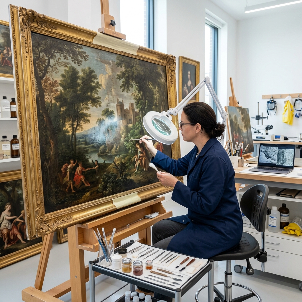 Equipe e Obras de Arte
