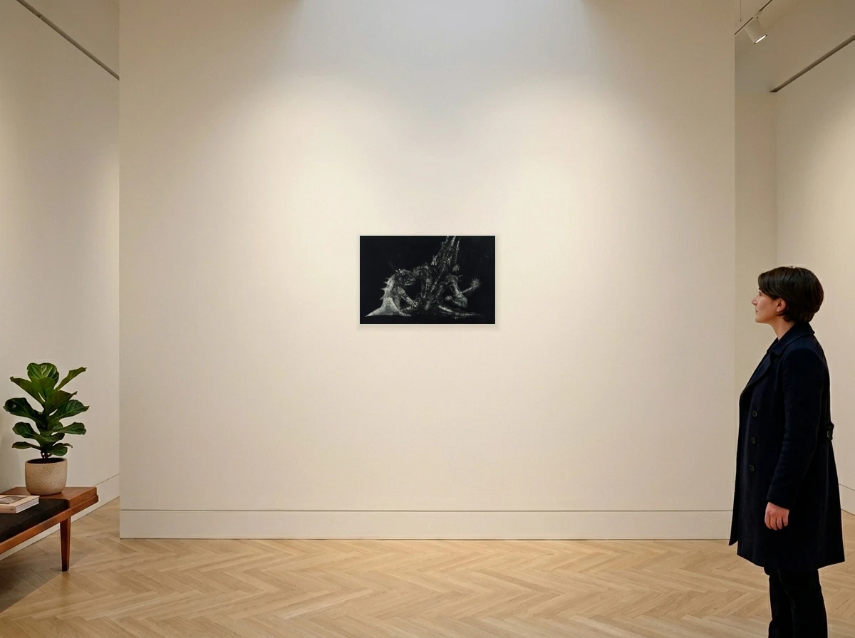 Marcelo Grassmann - Untitled in room