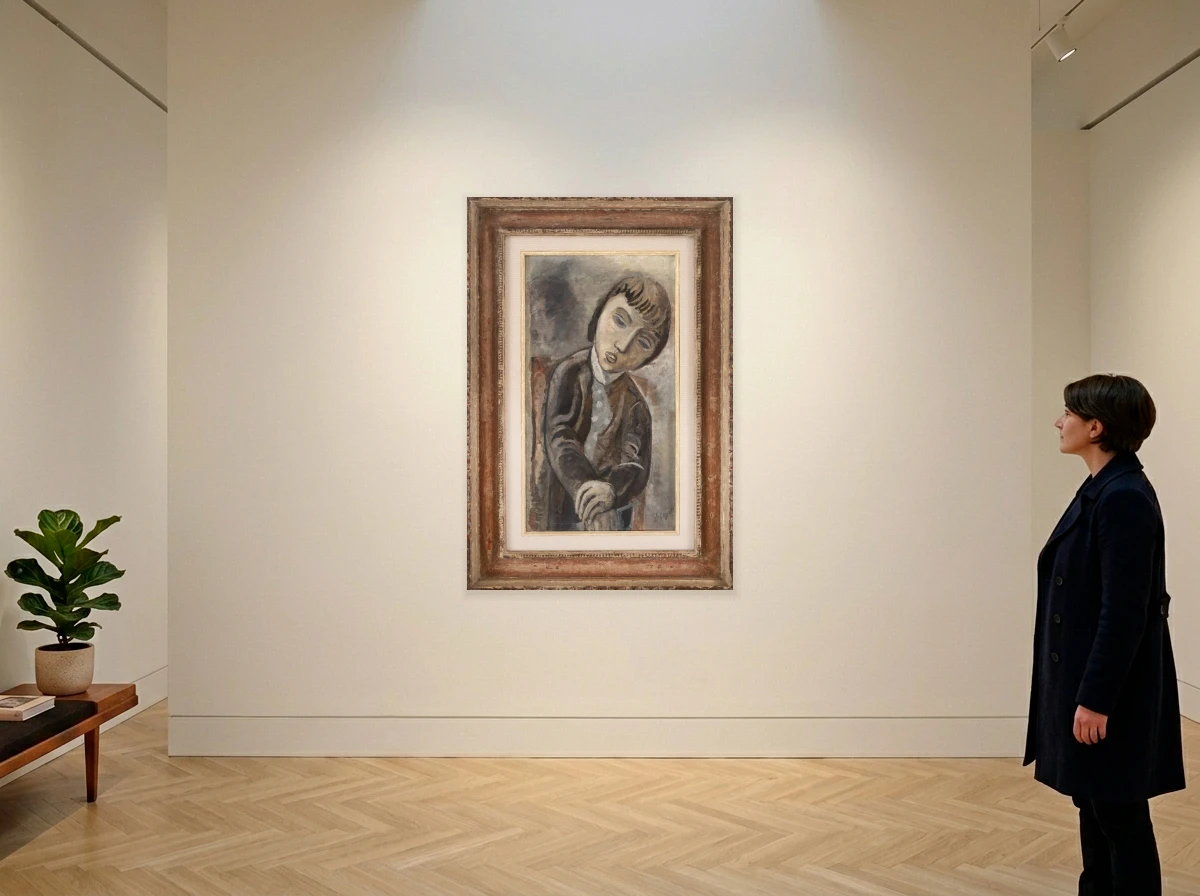 Lasar Segall - Figura Feminina no ambiente