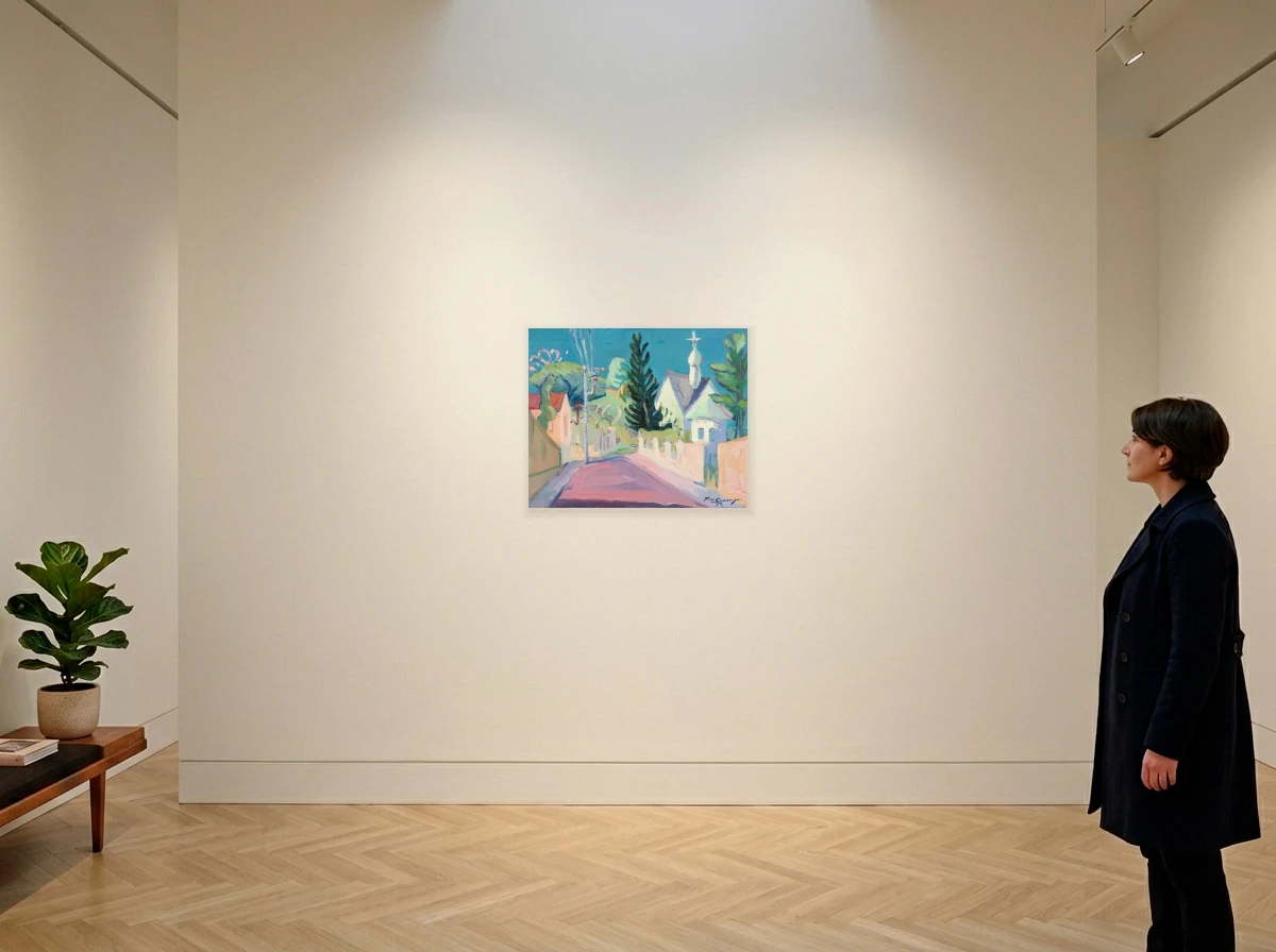 Iberê Camargo - Monte Alegre Street - Santa Tereza (with The Russian Orthodox Church Of Santa Zenaide) in room