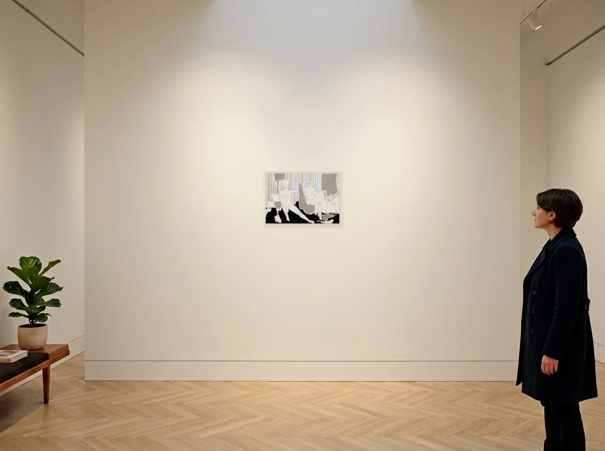 Italo Cencini - Untitled in room