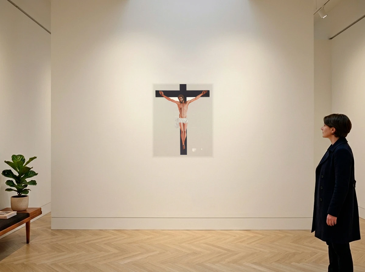 Glauco Rodrigues - Christ in room