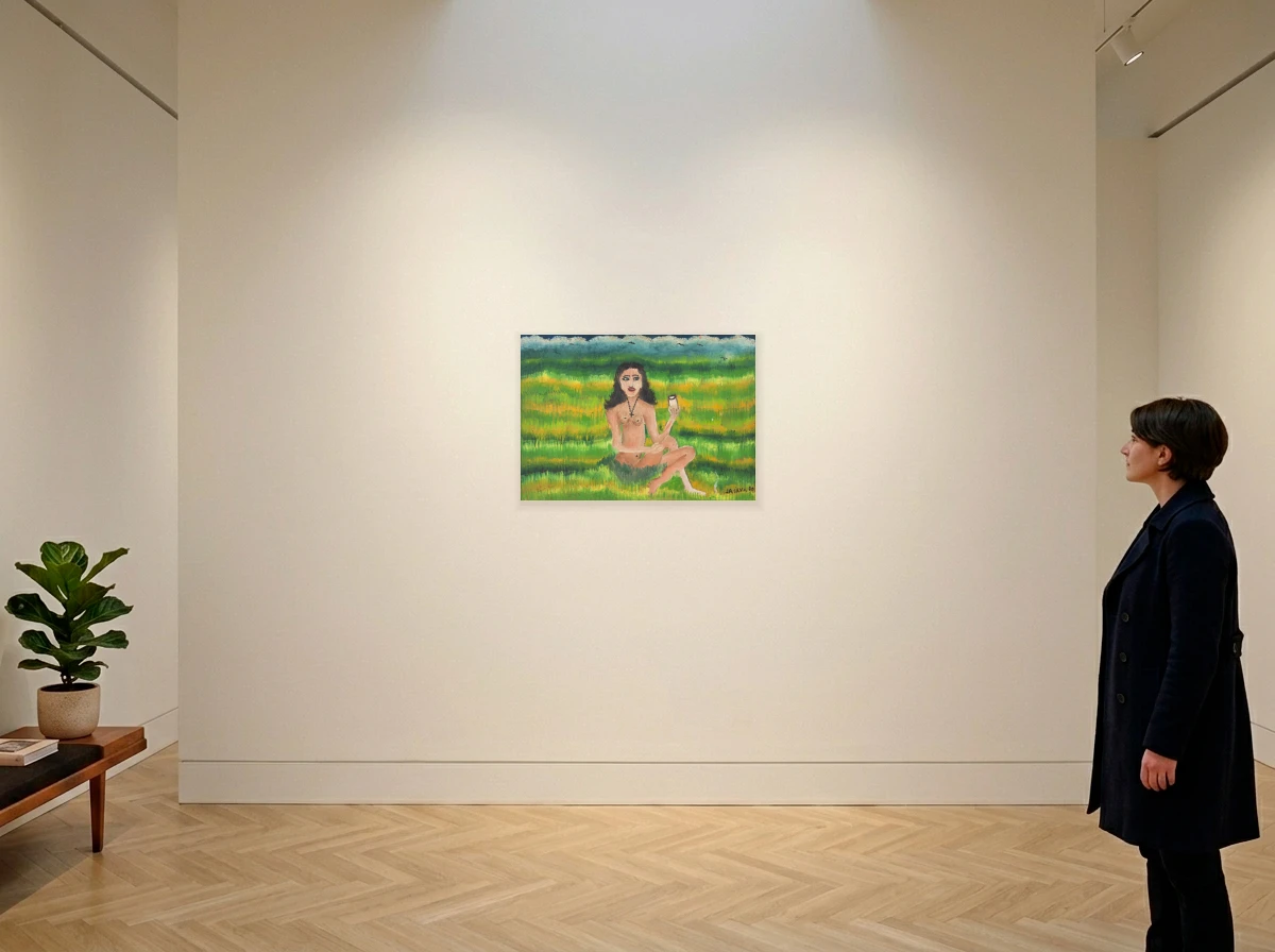 José Antônio da Silva - Woman in room