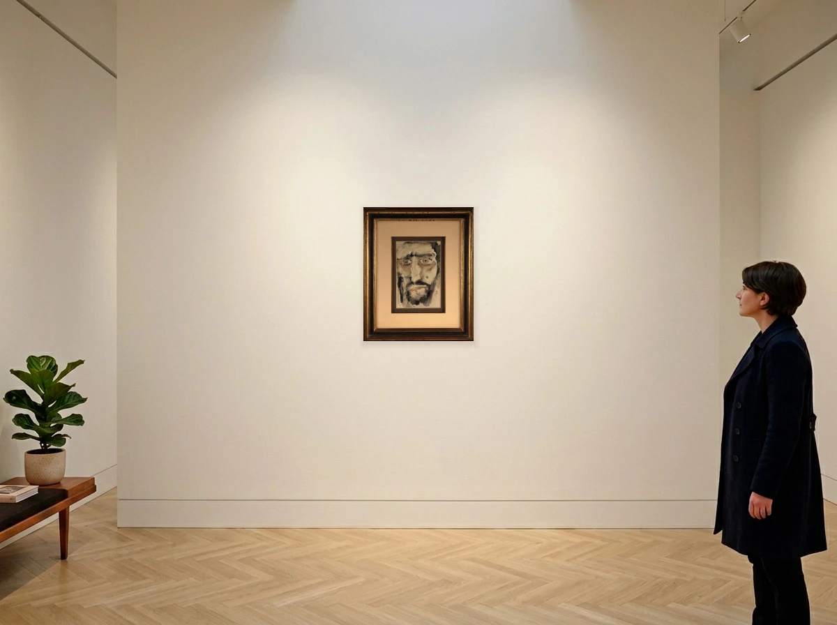 Alberto da Veiga Guignard - Christ in room