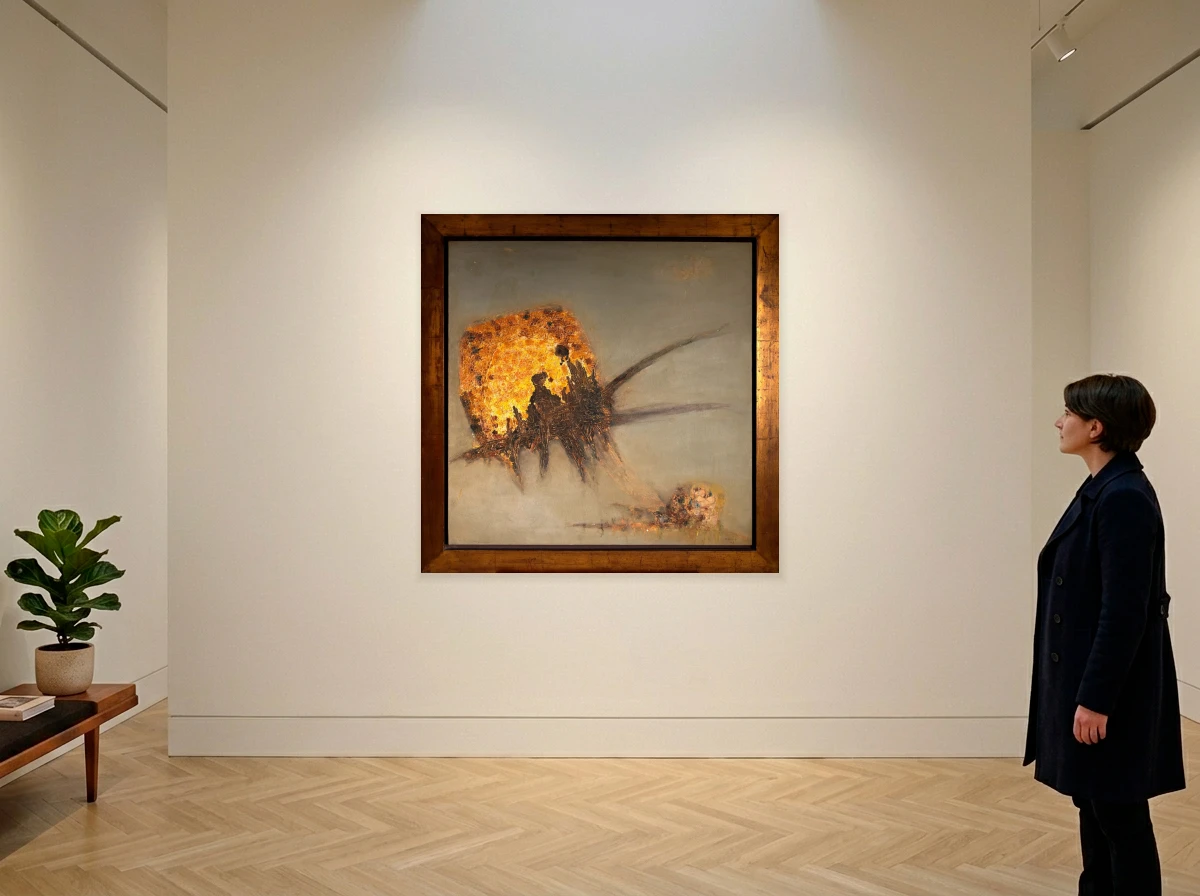 Leopoldo Raimo - Untitled in room