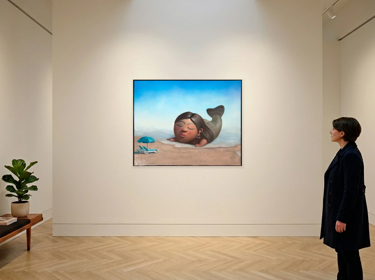 Edu Cardoso - The Novelty - Backyard Bichos Series in room