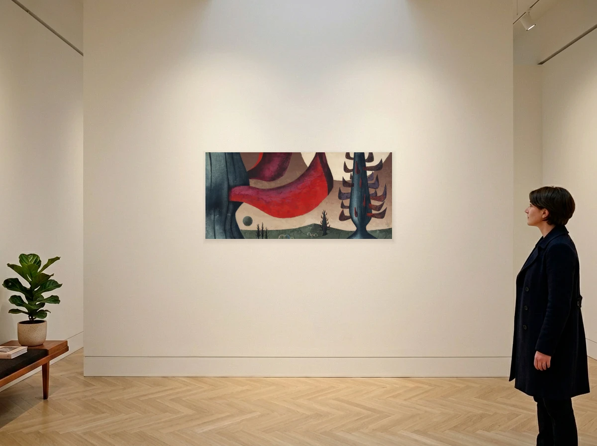 Walter Lewy - Untitled in room