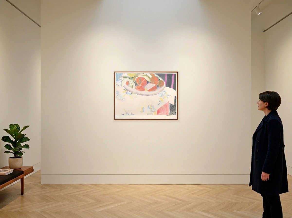 Takashi Fukushima - Estudo Sobre Natureza Morta Aux Oranges de H. Matisse no ambiente