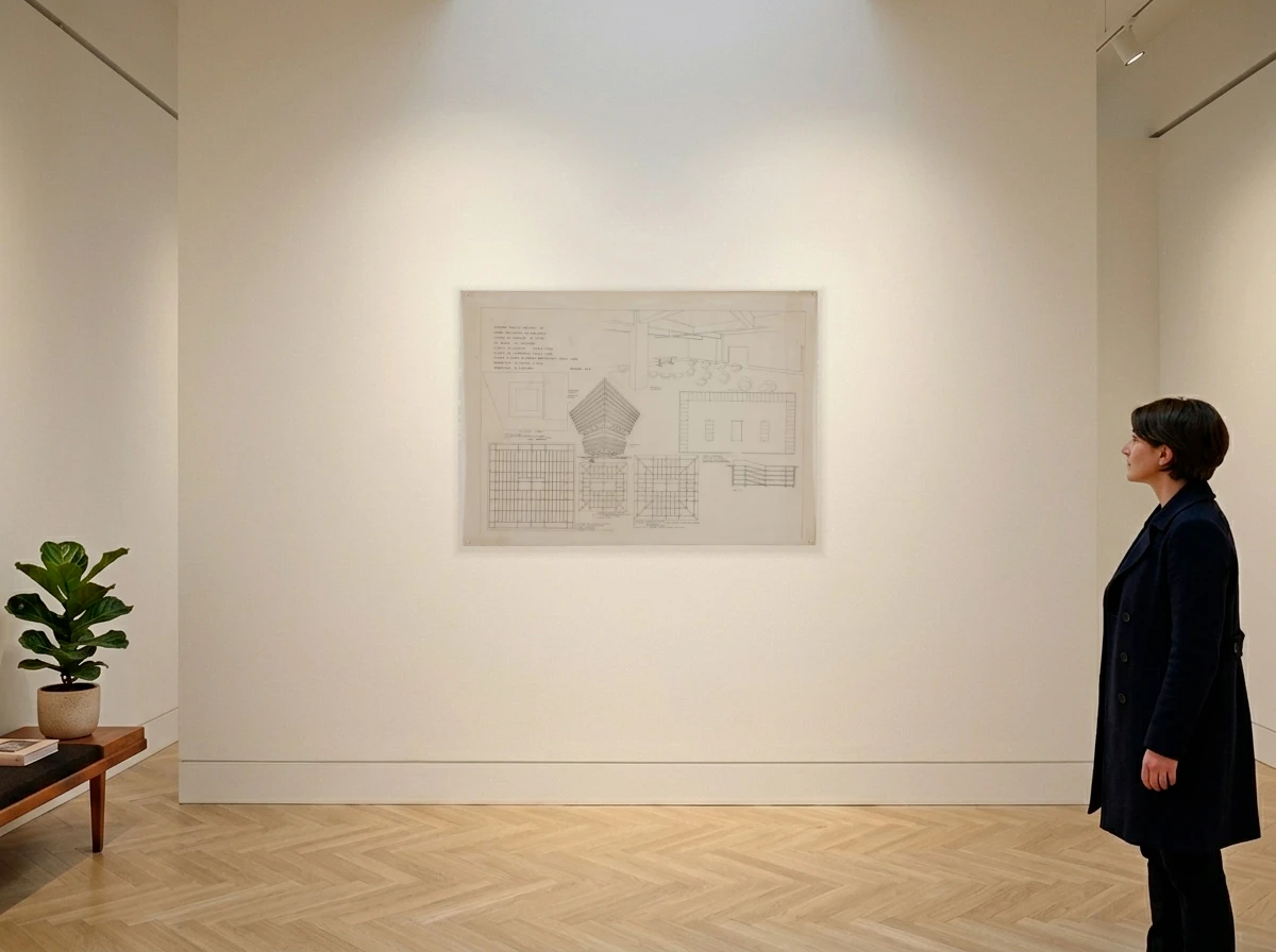 Flávio de Carvalho - Project For The Central Library Of Salvador in room