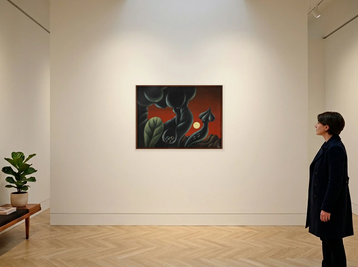 Walter Lewy - Surreal Composition in room