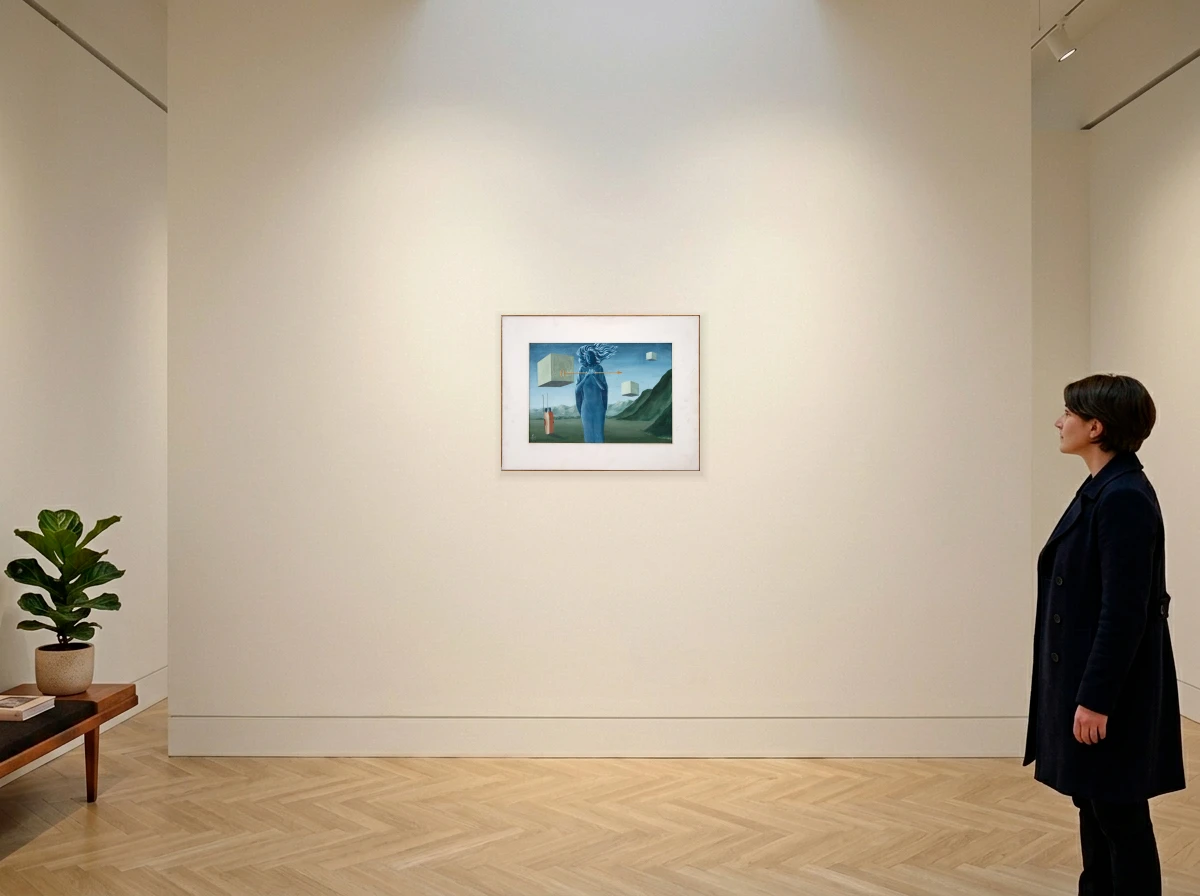 Walter Lewy - Untitled in room