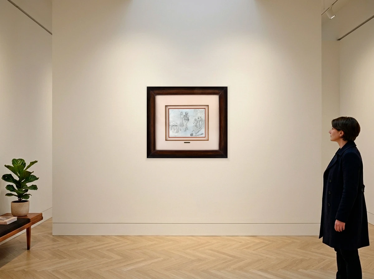 Candido Portinari - Homem Morto no ambiente