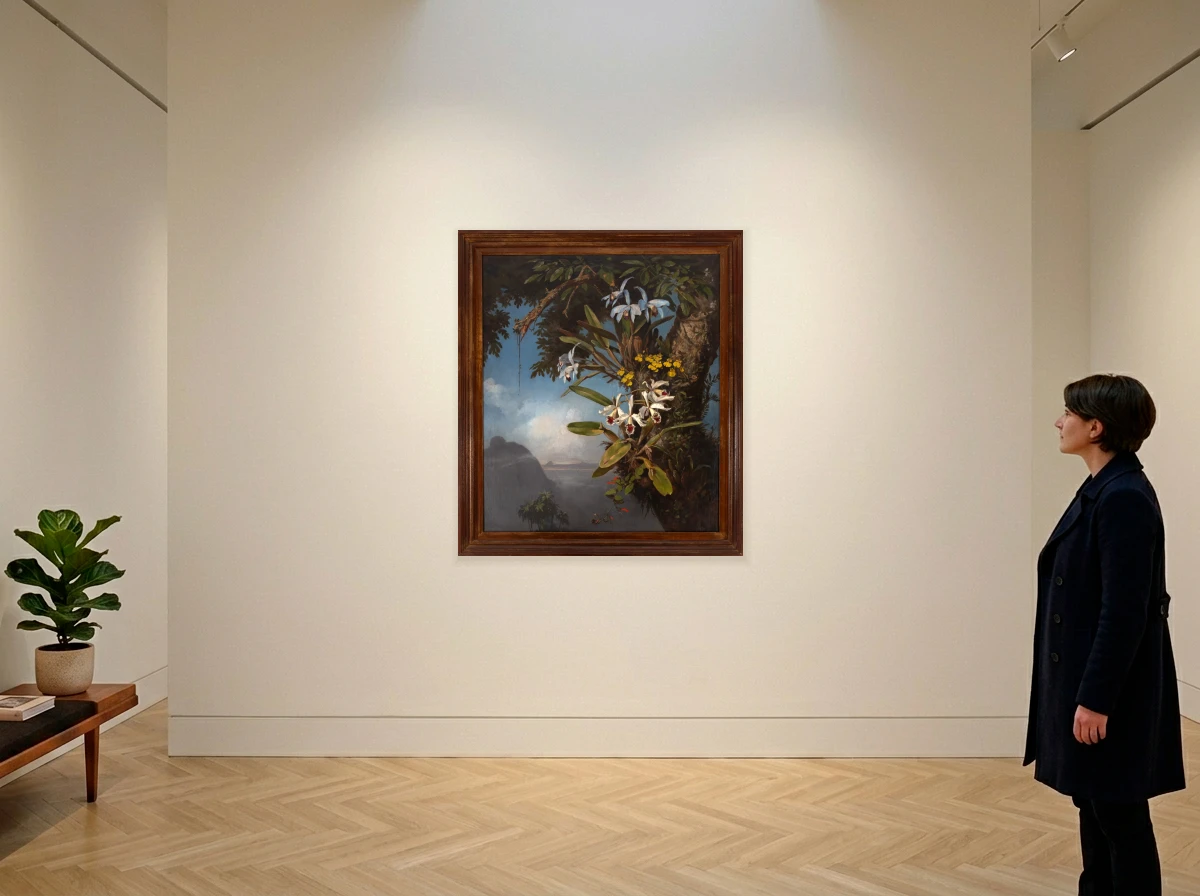 Karl Ernst Papf - Guanabara Bay in room
