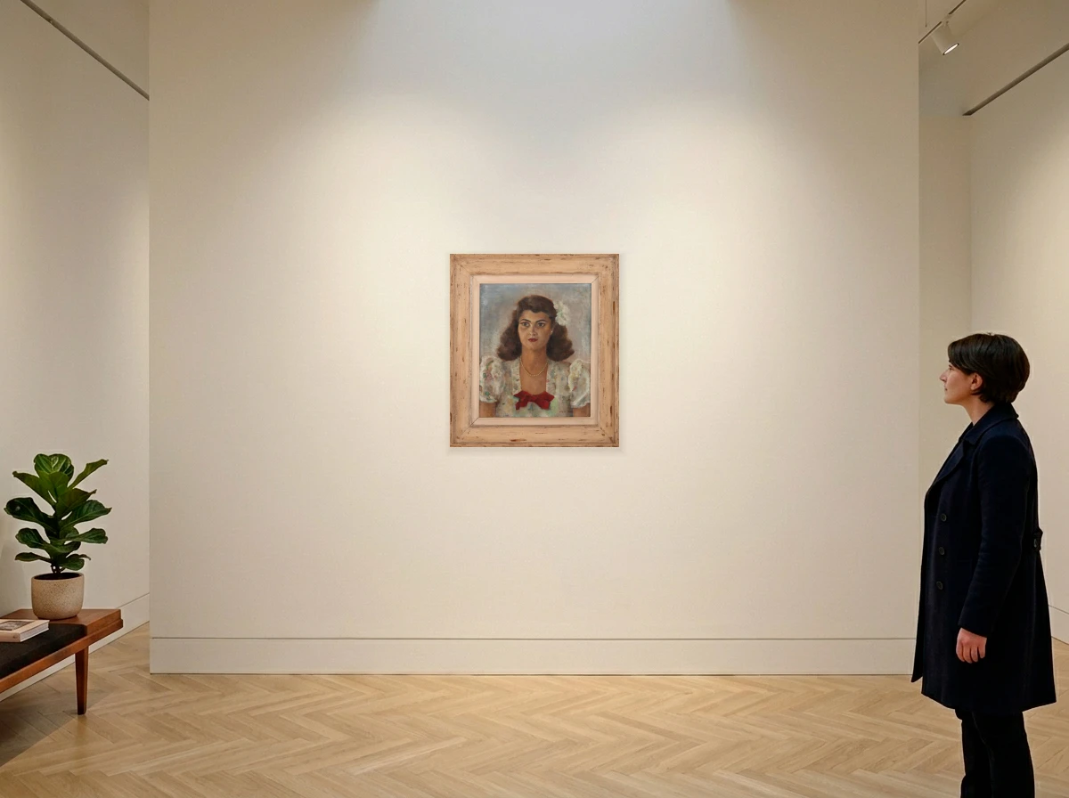 Anita Malfatti - Figura Feminina no ambiente