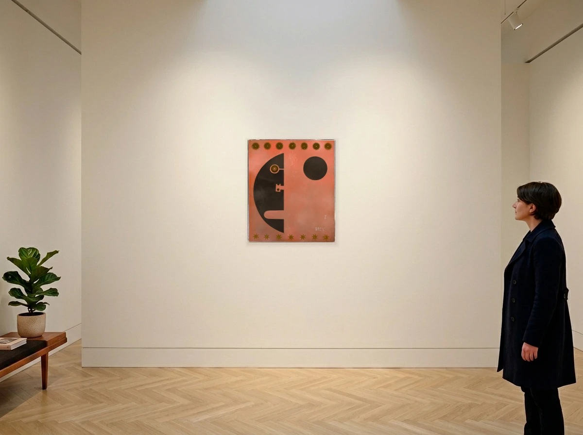 Niobe Xandó - Mask And Moon in room