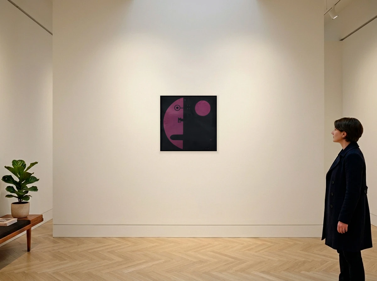 Niobe Xandó - Mask And Moon Iii in room