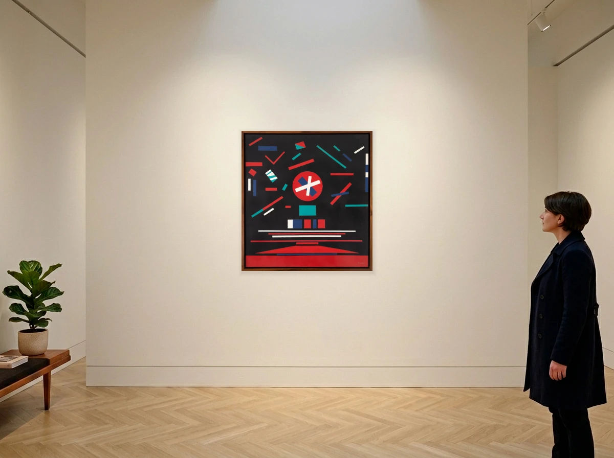 Niobe Xandó - Geometric L in room