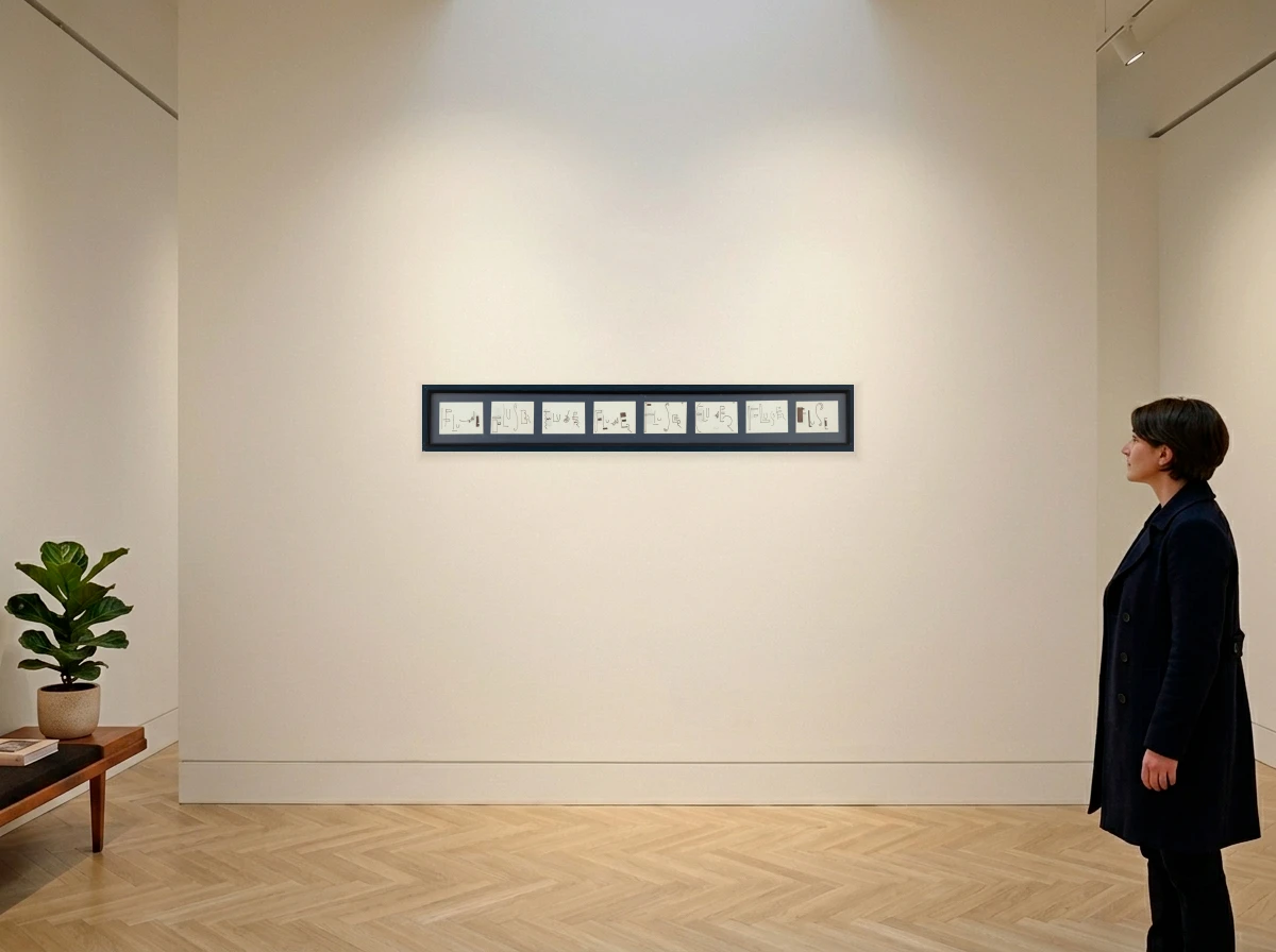Niobe Xandó - Lettering Set For Proper Names (flusser) in room