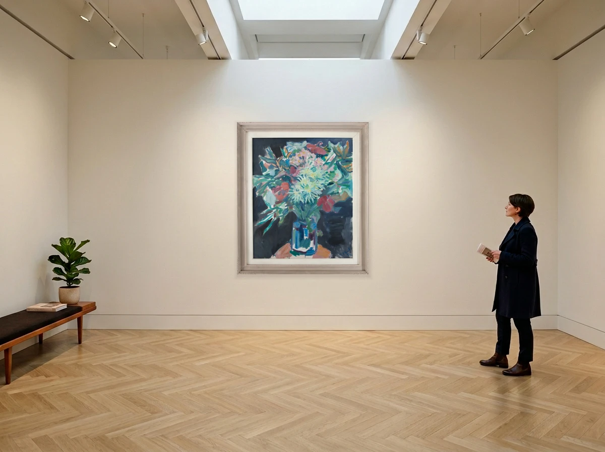 Antonio Hélio Cabral - Flower Pot in room