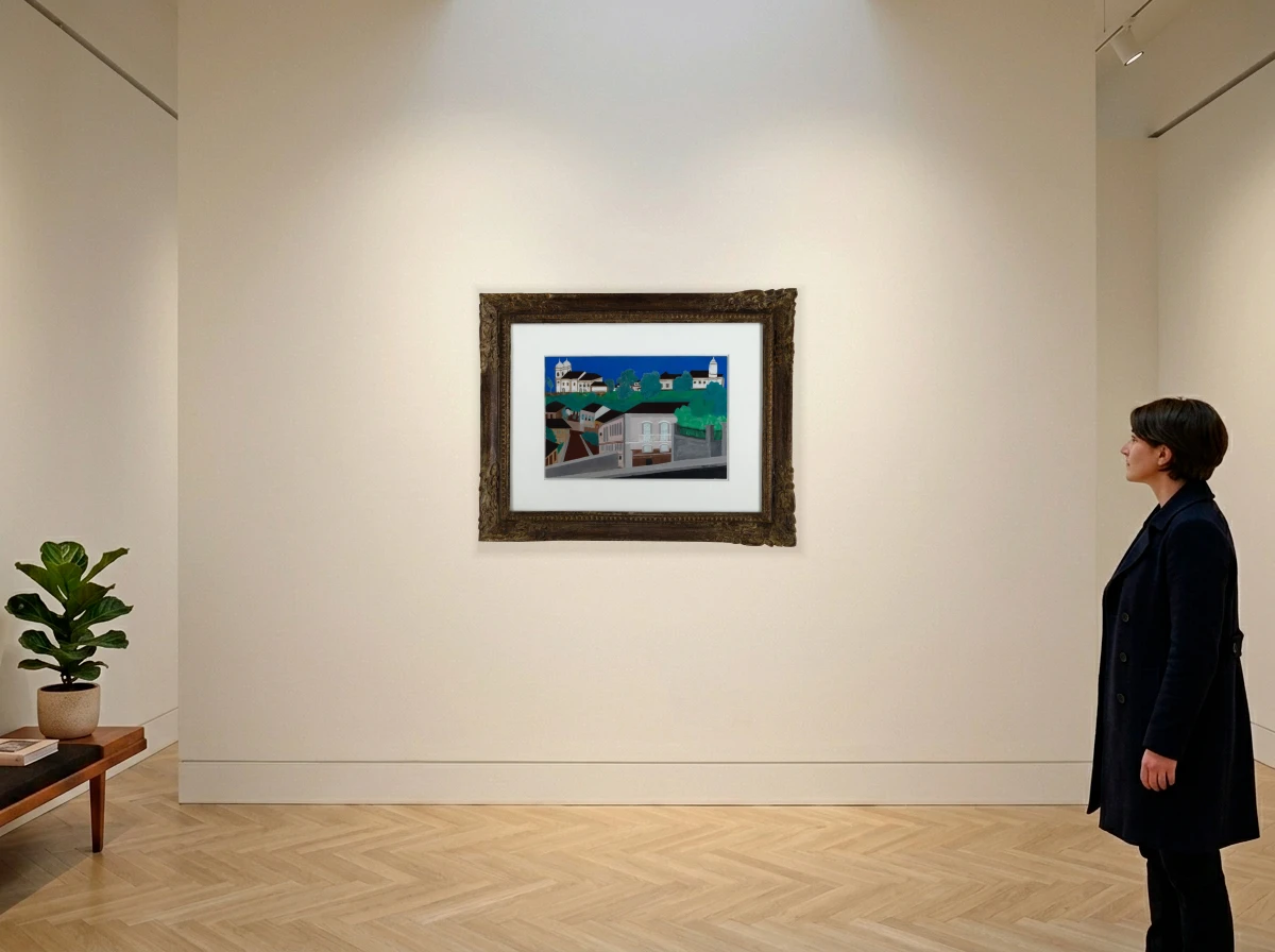 Djanira da Motta e Silva - Landscape in room