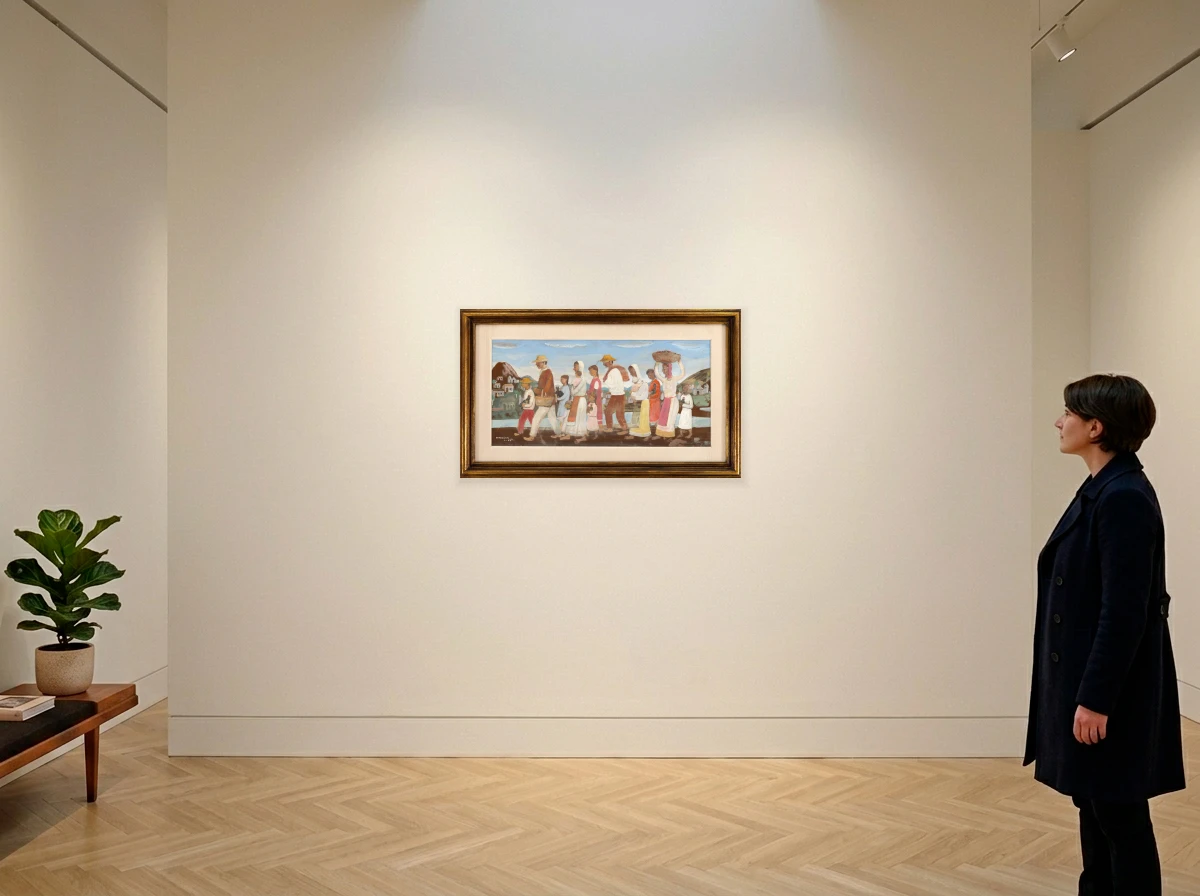 Fulvio Pennacchi - Return From The Fair in room