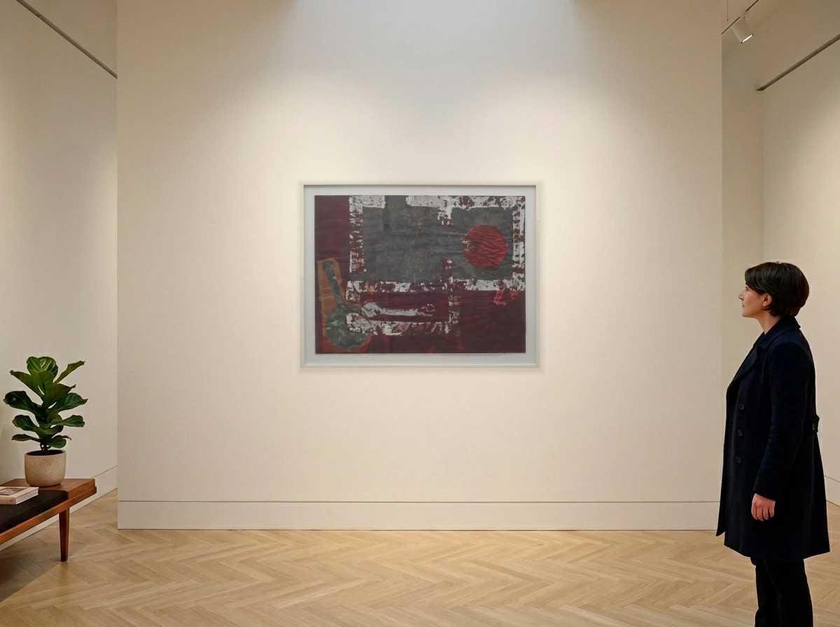 Antonio Dias - Composition in room