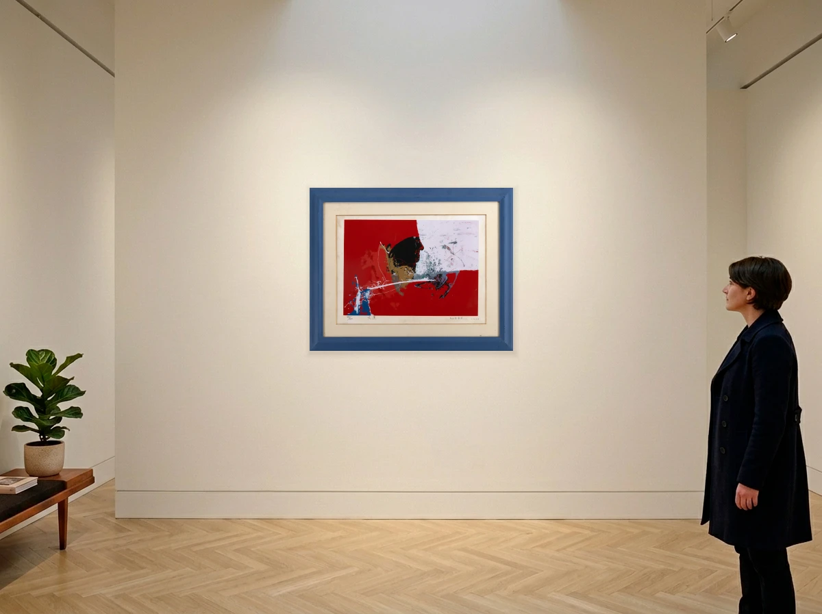 Manabu Mabe - Untitled in room