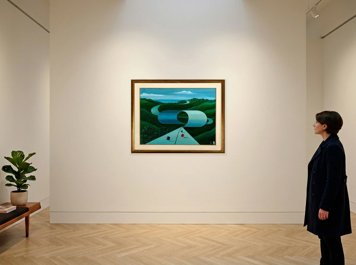 Walter Lewy - Untitled in room