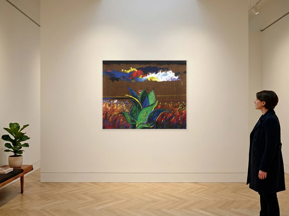 Aldemir Martins - Macambira (sertão) in room