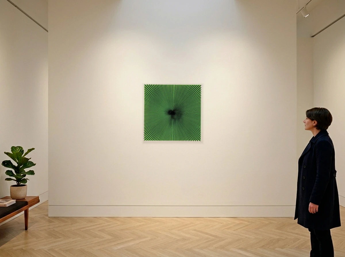 Alberto Biasi - Dinâmico Visual S7 no ambiente