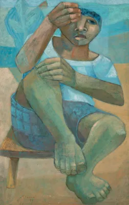 Adélio Sarro - Figura Sentada