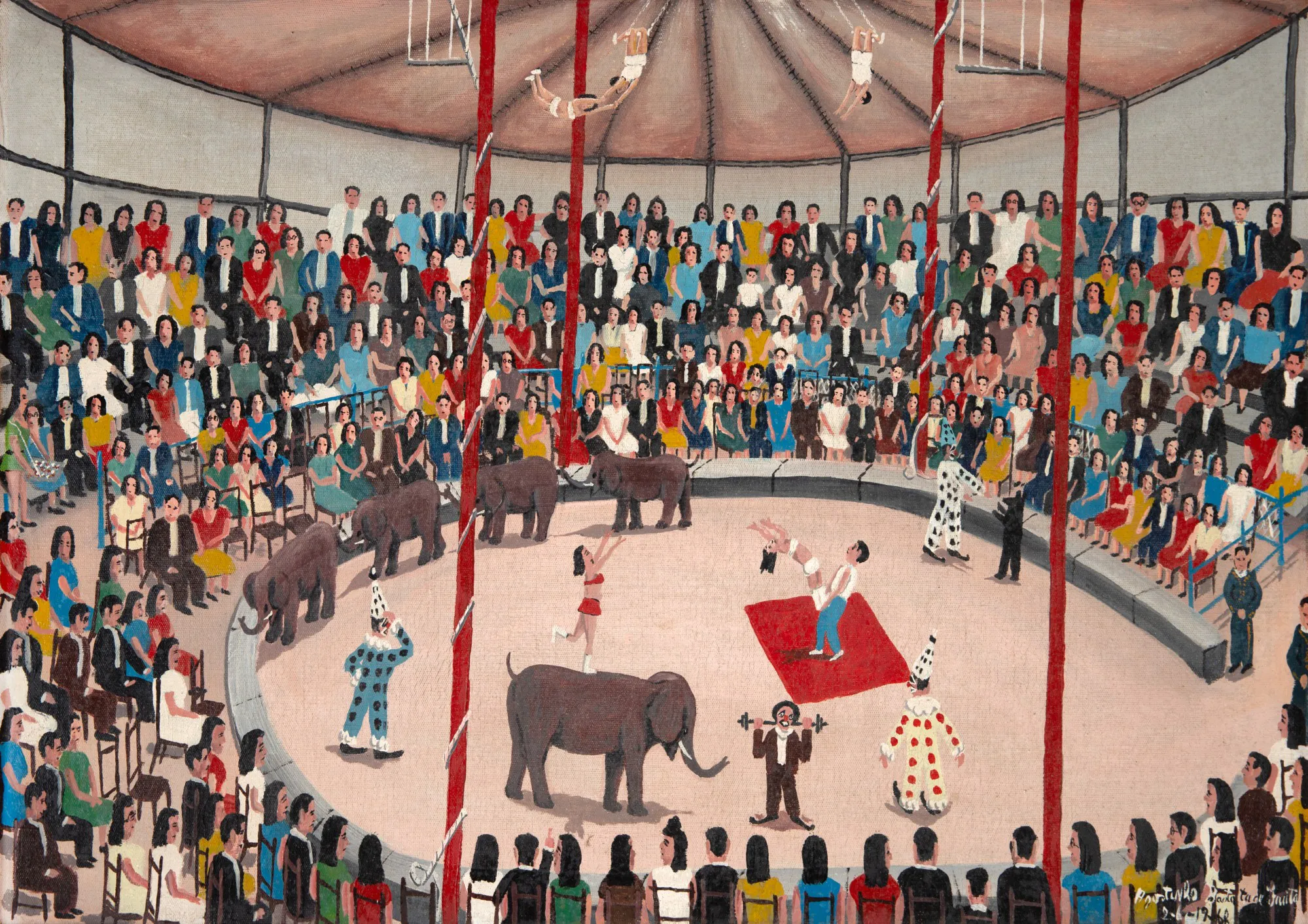 Agostinho Batista de Freitas - Circo