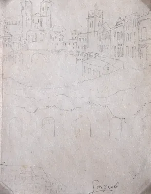 Alberto da Veiga Guignard - Igrejas e Casarios