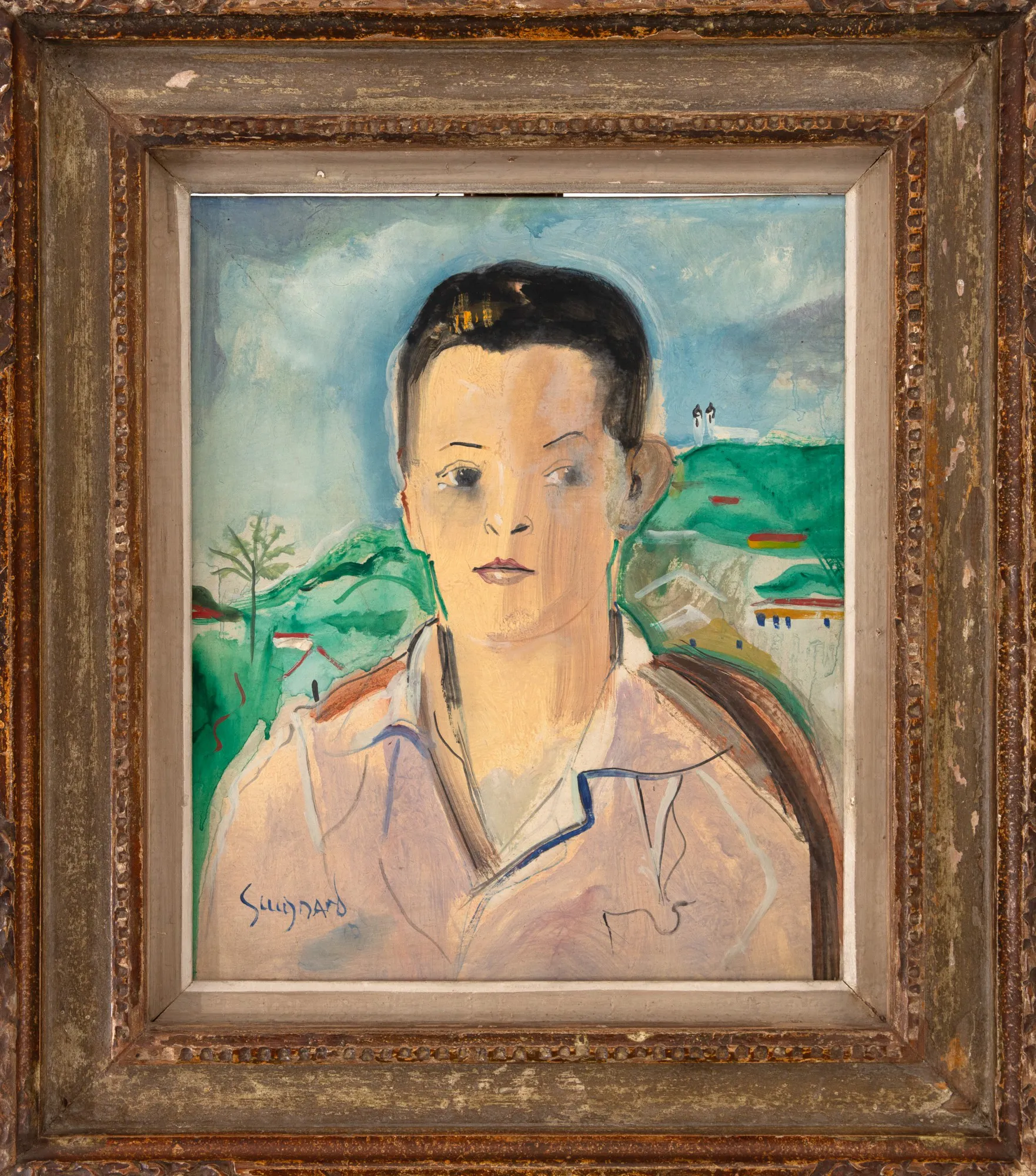 Alberto da Veiga Guignard - Menino De Ouro-Preto