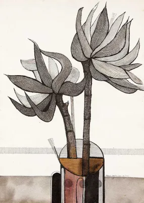 Aldemir Martins - Flor de Bambu