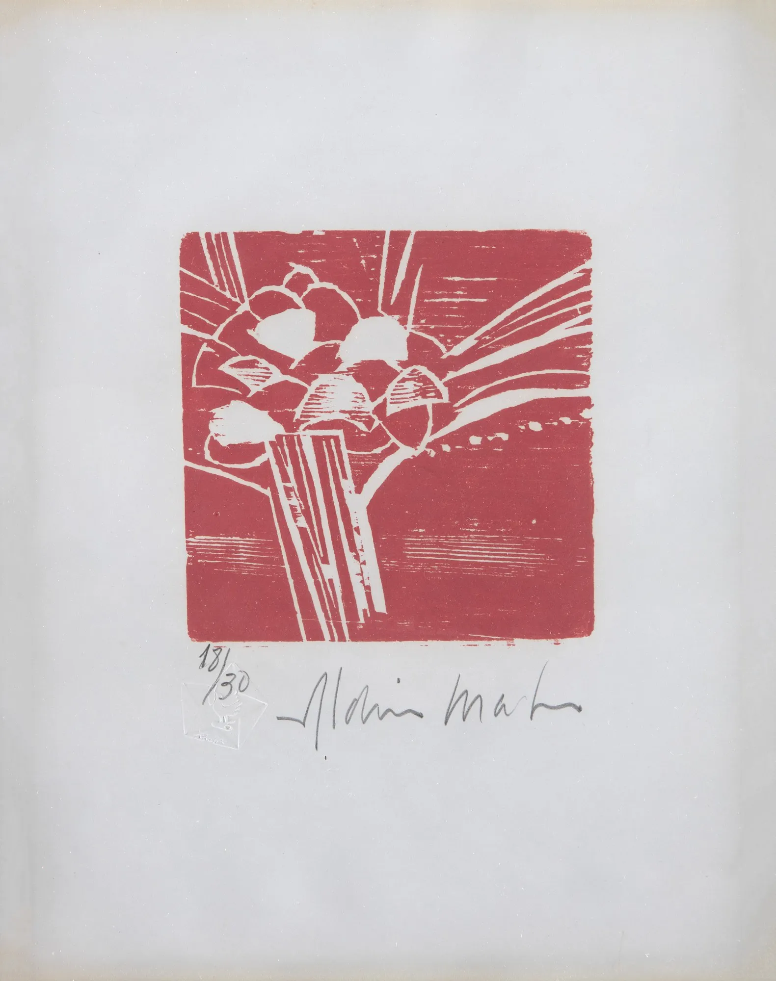 Aldemir Martins - Flor