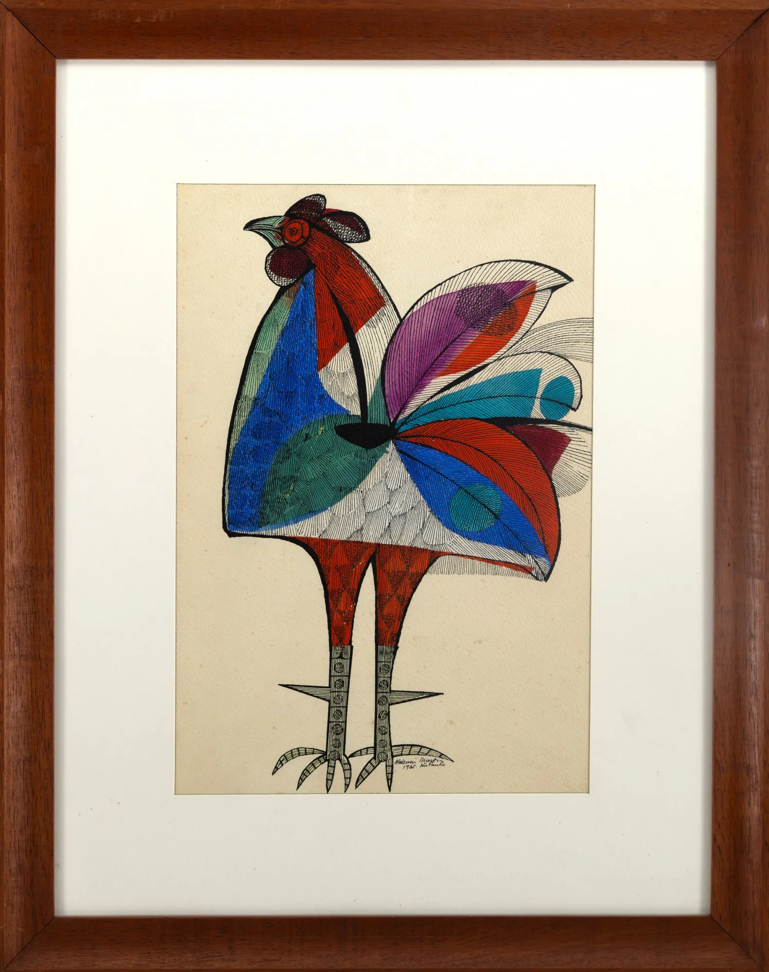 Aldemir Martins - Cock