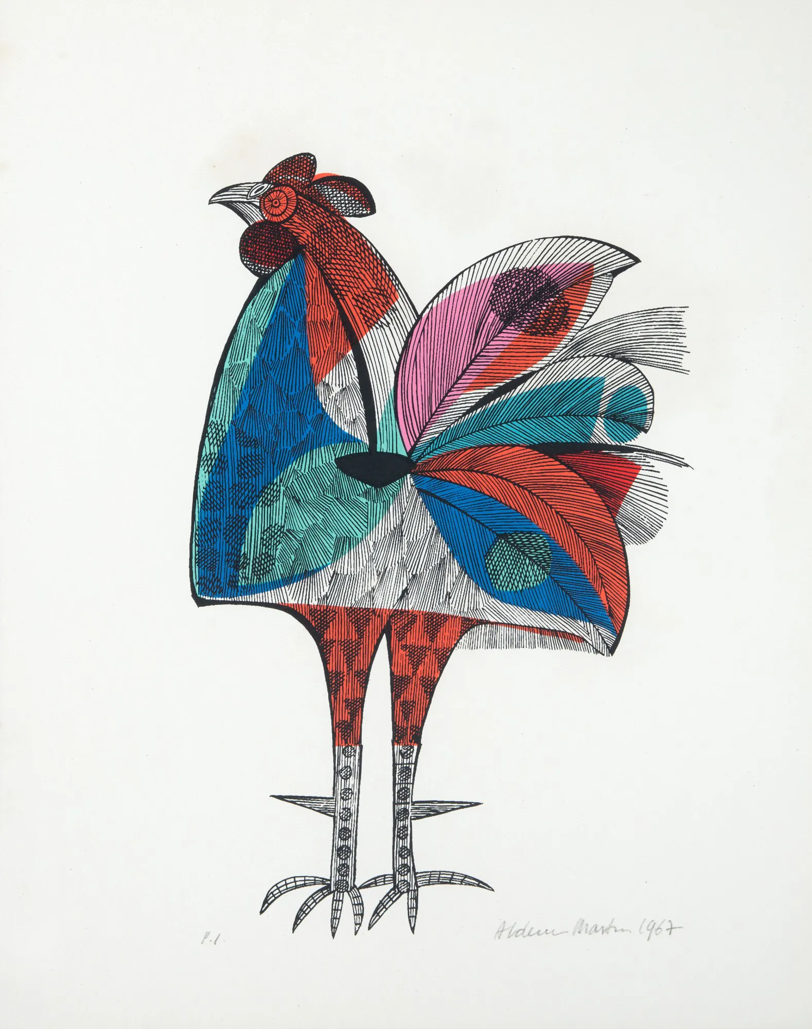Aldemir Martins - Galo