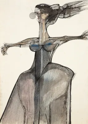 Aldemir Martins - Mulher