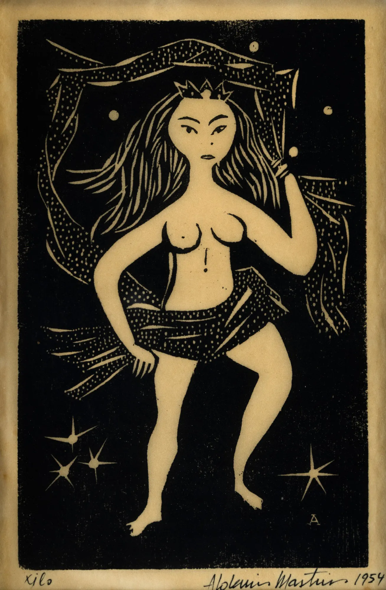 Aldemir Martins - Naked Woman