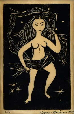 Aldemir Martins - Naked Woman