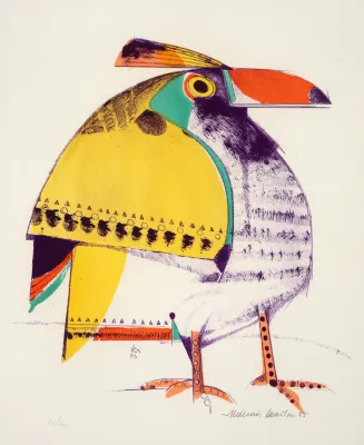 Aldemir Martins - Pássaro