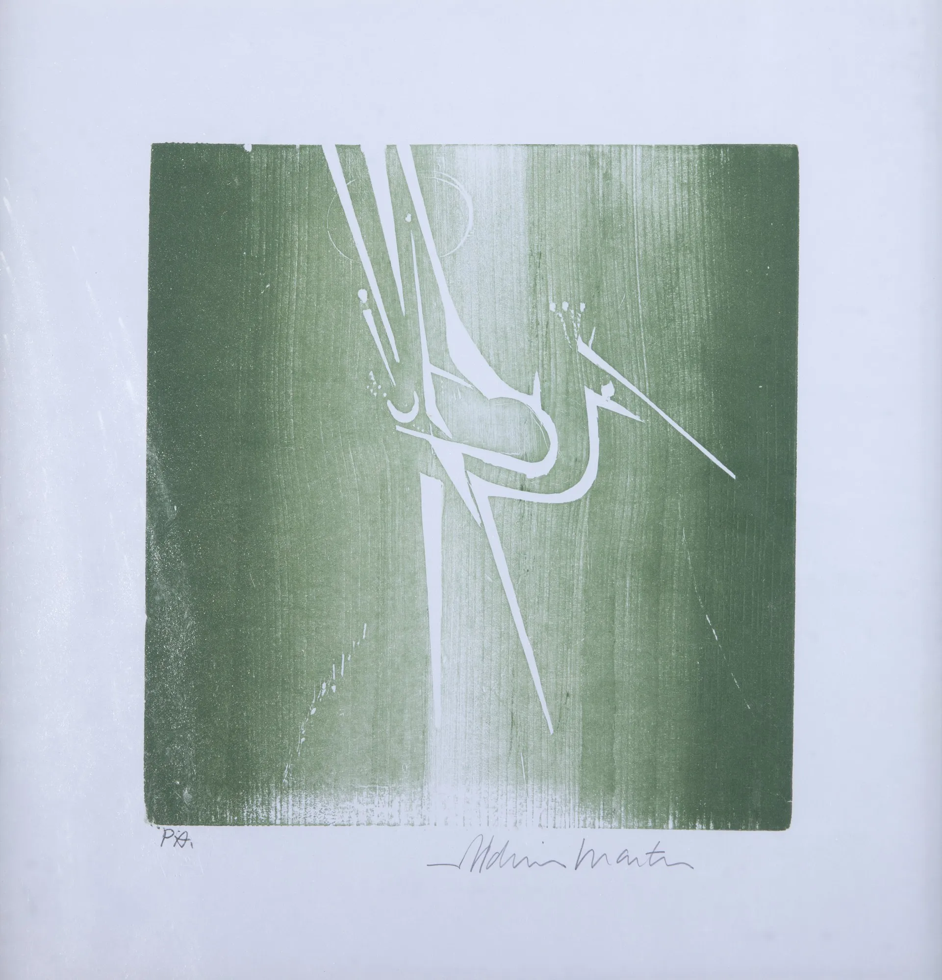 Aldemir Martins - Pássaro Verde