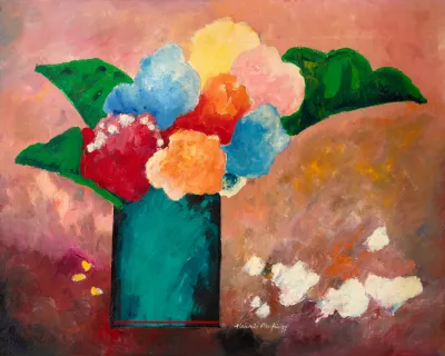Aldemir Martins - Vaso de Flor