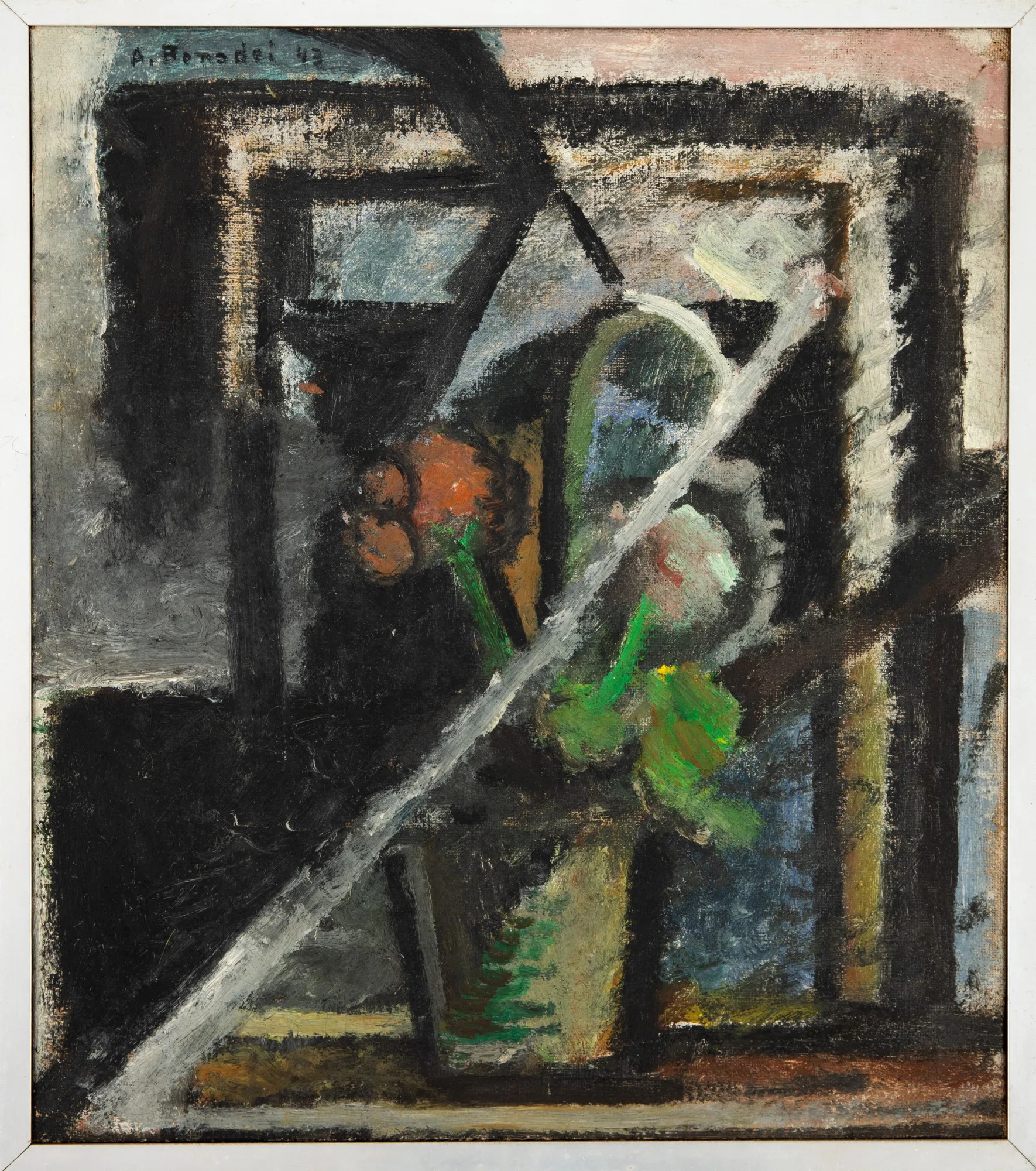 Aldo Bonadei - Vaso de Flores