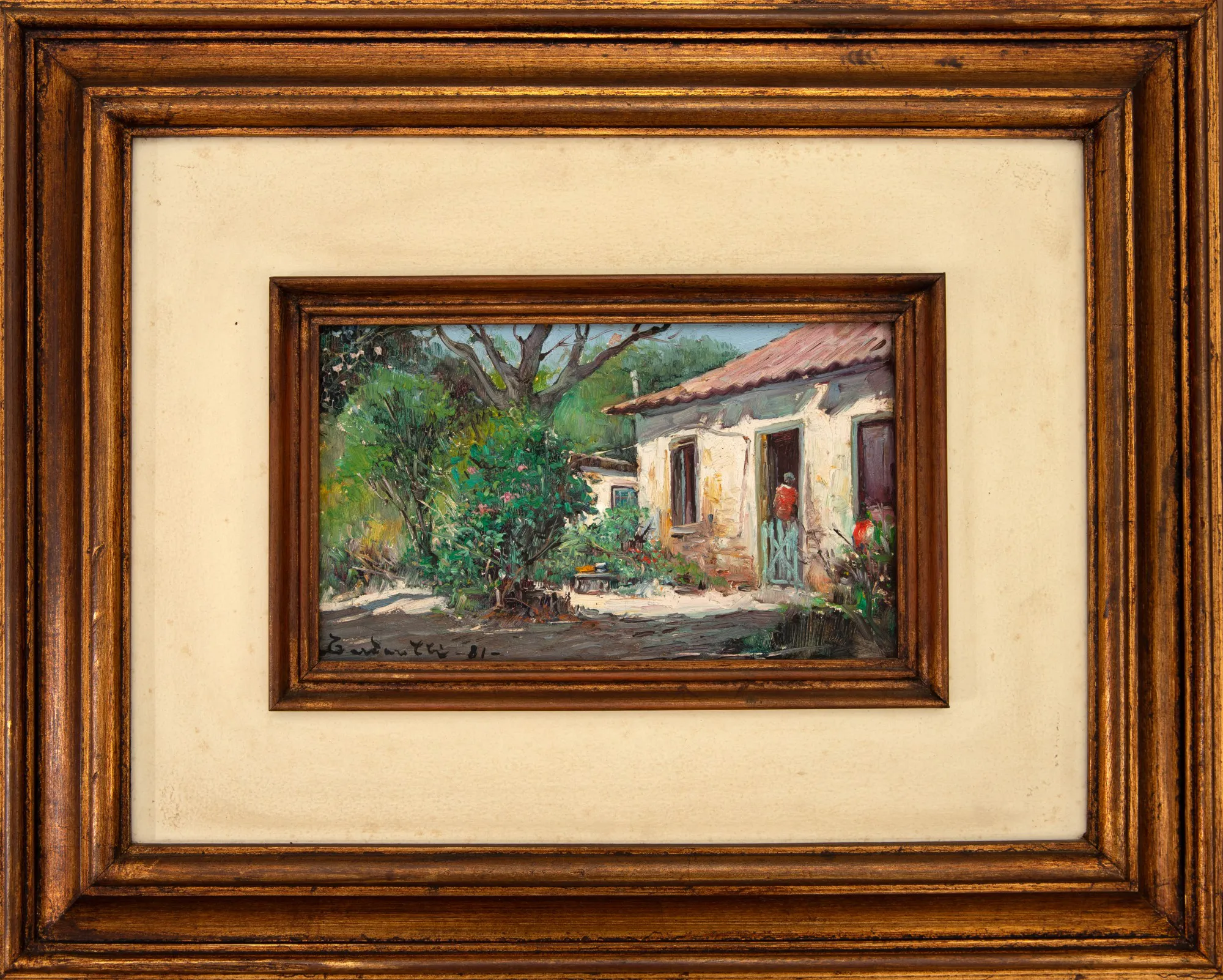 Aldo Cardarelli - Paisagem com Casas