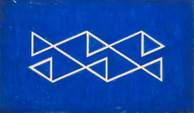 Alfredo Volpi - Composição Geométrica